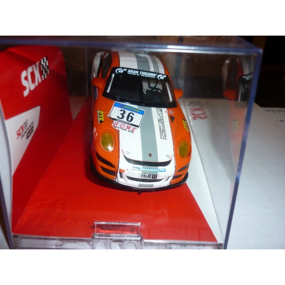 New SCX  PORSCHE 911 GT3 'HYBRID' 1:32‎ SLOT CAR  # U10395X300